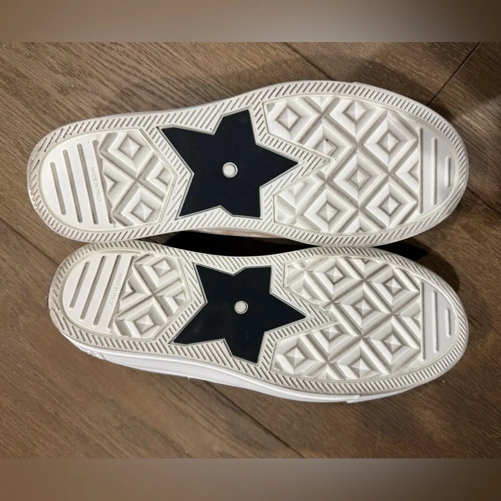 Dior Beige and White Women's Sneakers